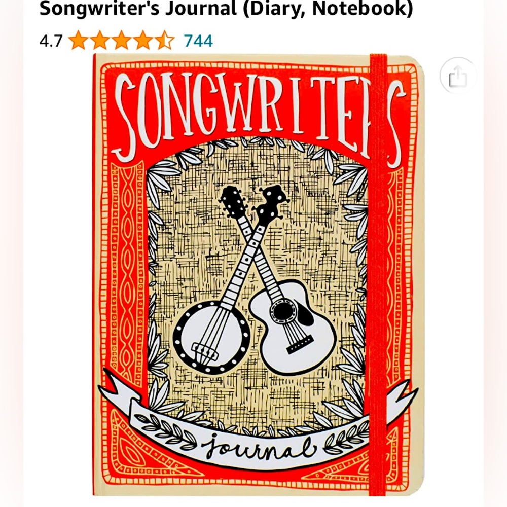 Songwriter's Journal (Diary, Notebook) Hardcover 2014 by Peter Pauper Press, Inc
